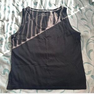 St. John's Bay Classic Black Tank Top